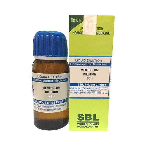 SBL Mentholum Dilution 6 CH - Image 1