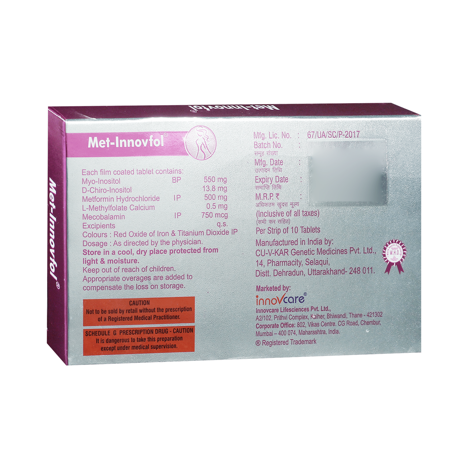 Met-Innovfol Tablet - Image 3