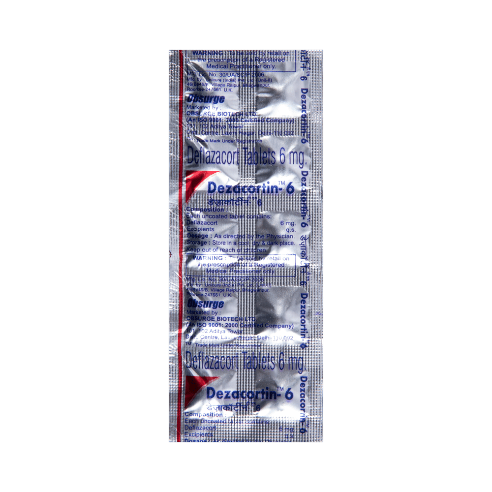 Dezacortin 6 Tablet - Image 4