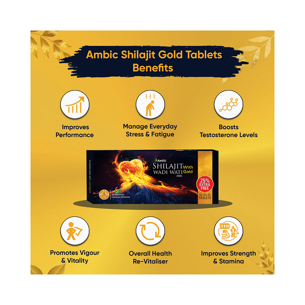 Ambic Shilajit Wadi Wati with Gold (ASS) - Image 3