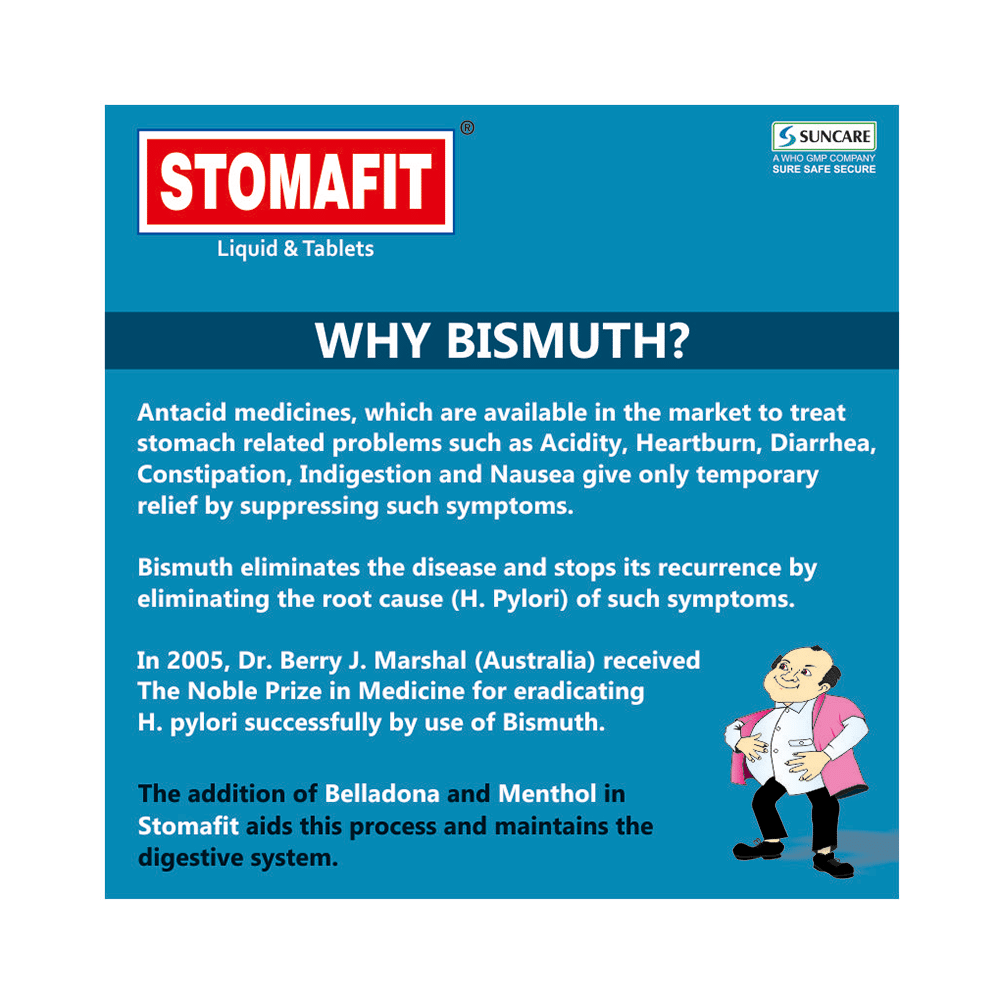 Stomafit Antacid Liquid | Protective Coating Action for Gut Health - Image 6