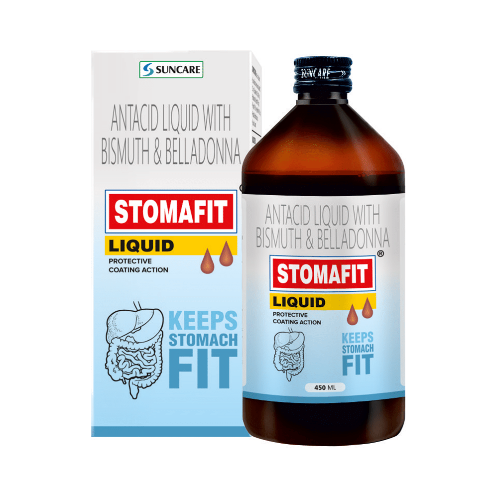 Stomafit Antacid Liquid | Protective Coating Action for Gut Health - Image 1