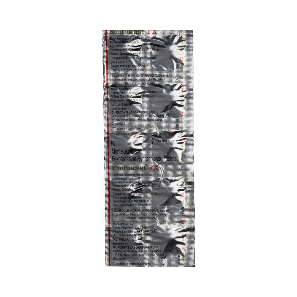 Emlukast-FX Tablet - Image 4