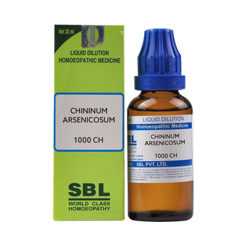SBL Chininum Arsenicosum Dilution 1000 CH - Image 1