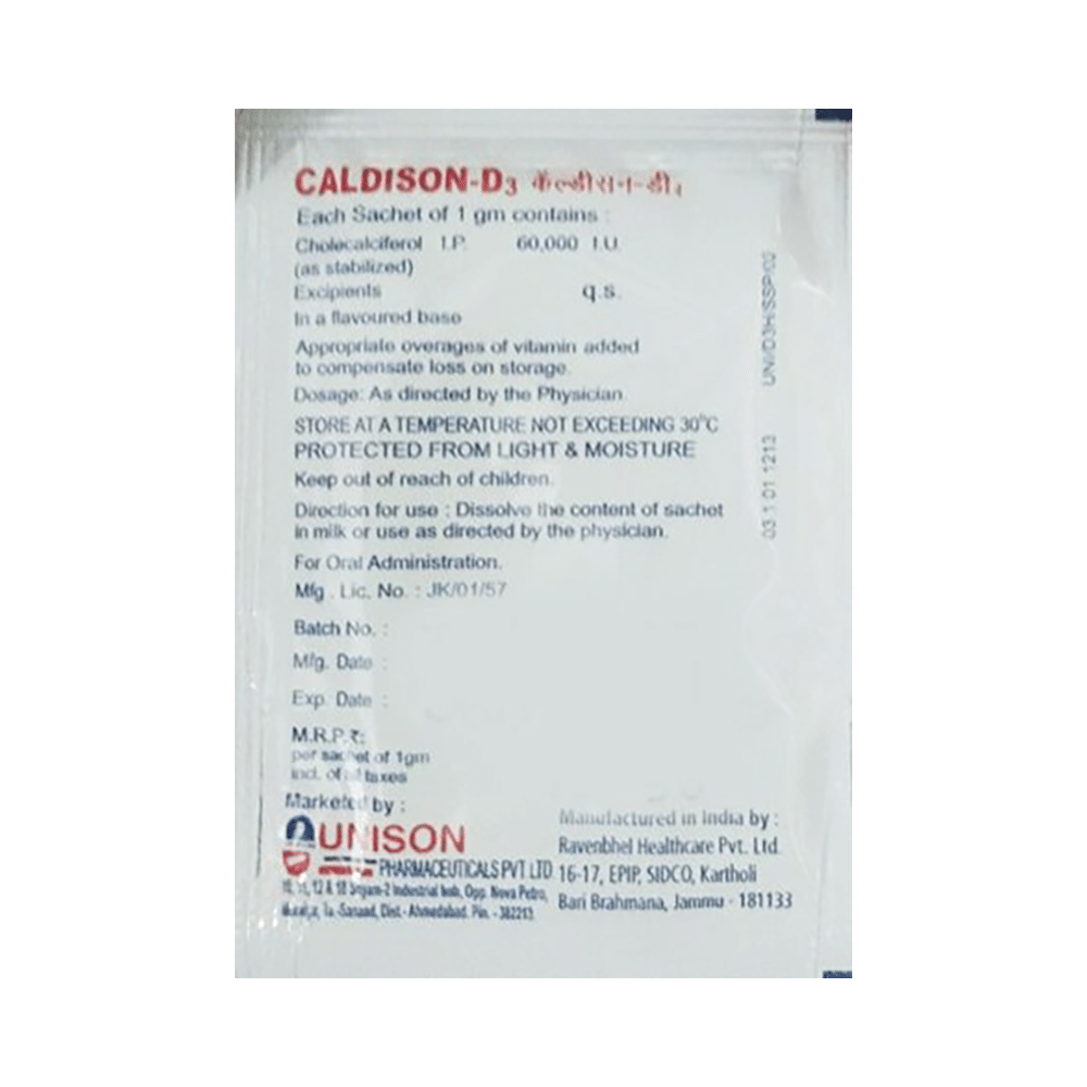 Caldison D3 Sachet - Image 2