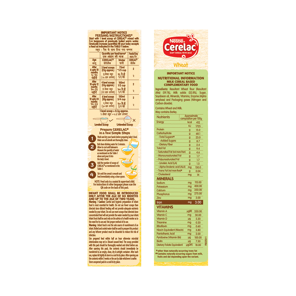 Cerelac Wheat (6 To 24) - Image 4