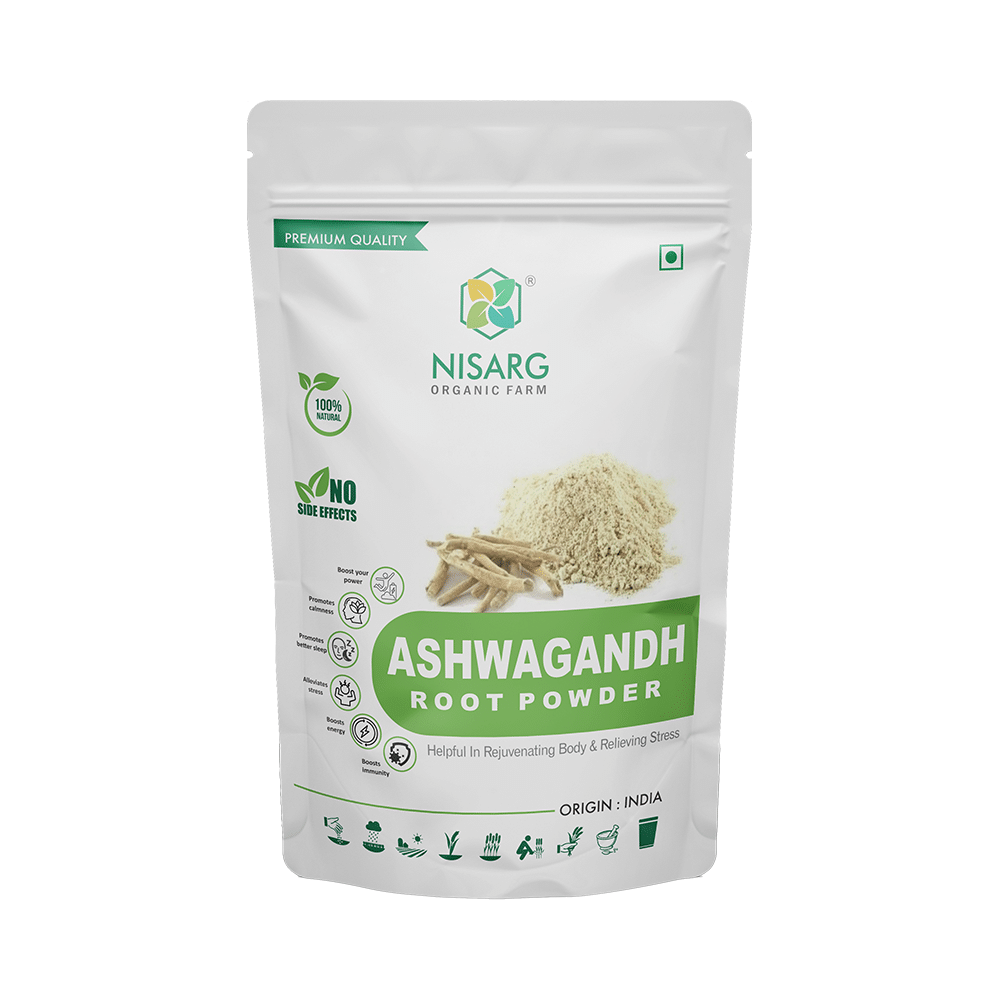 Nisarg Organic Farm Ashwagandh Root Powder - Image 1