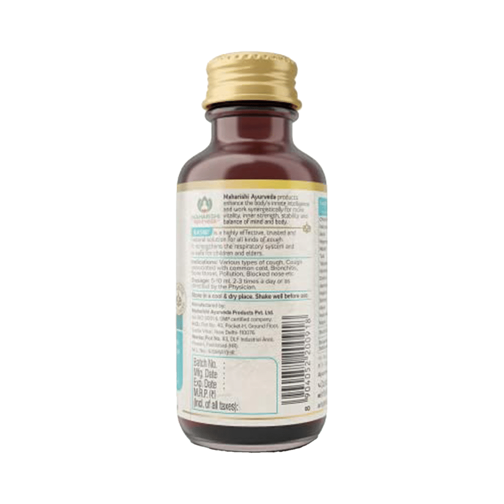 Maharishi Ayurveda Kasni Syrup for Cough Management |  Non-Drowsy & Alcohol-Free - Image 2