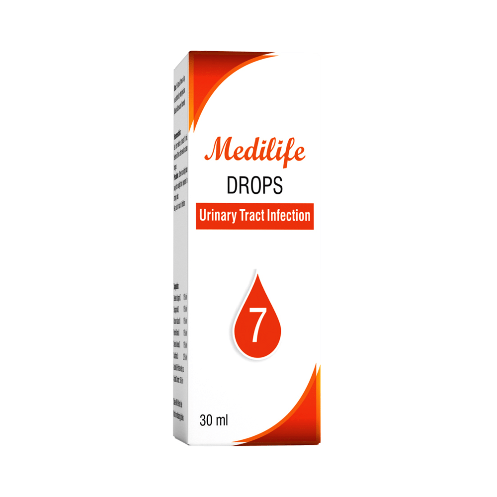 Medilife No 7 Urinary Tract Infection Drop (30ml Each) - Image 1