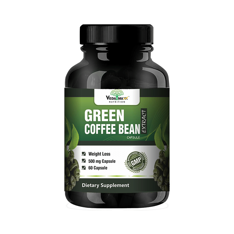 Veda Maxx Nutrition Green Coffee Bean Extract 500mg Capsule - Image 1