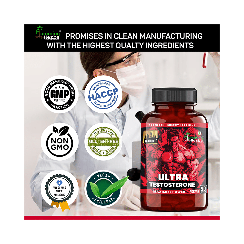 Humming Herbs Ultra Testosterone Maximize Power Capsule - Image 6
