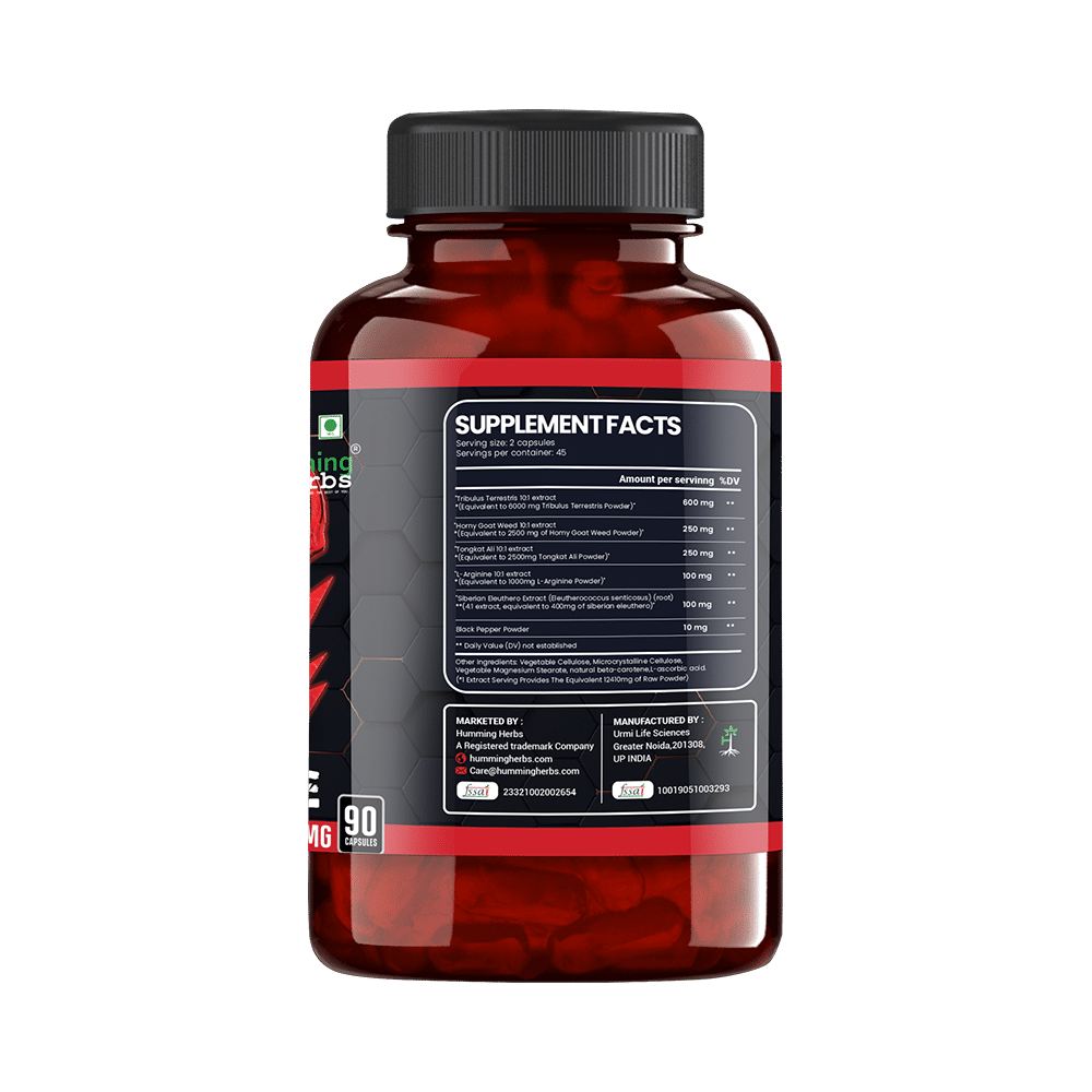 Humming Herbs Ultra Testosterone Maximize Power Capsule - Image 2