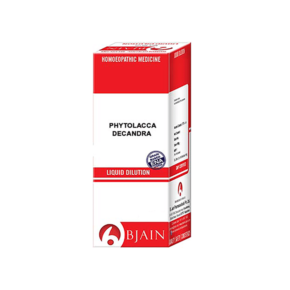 Bjain Phytolacca Decandra Dilution 10M CH