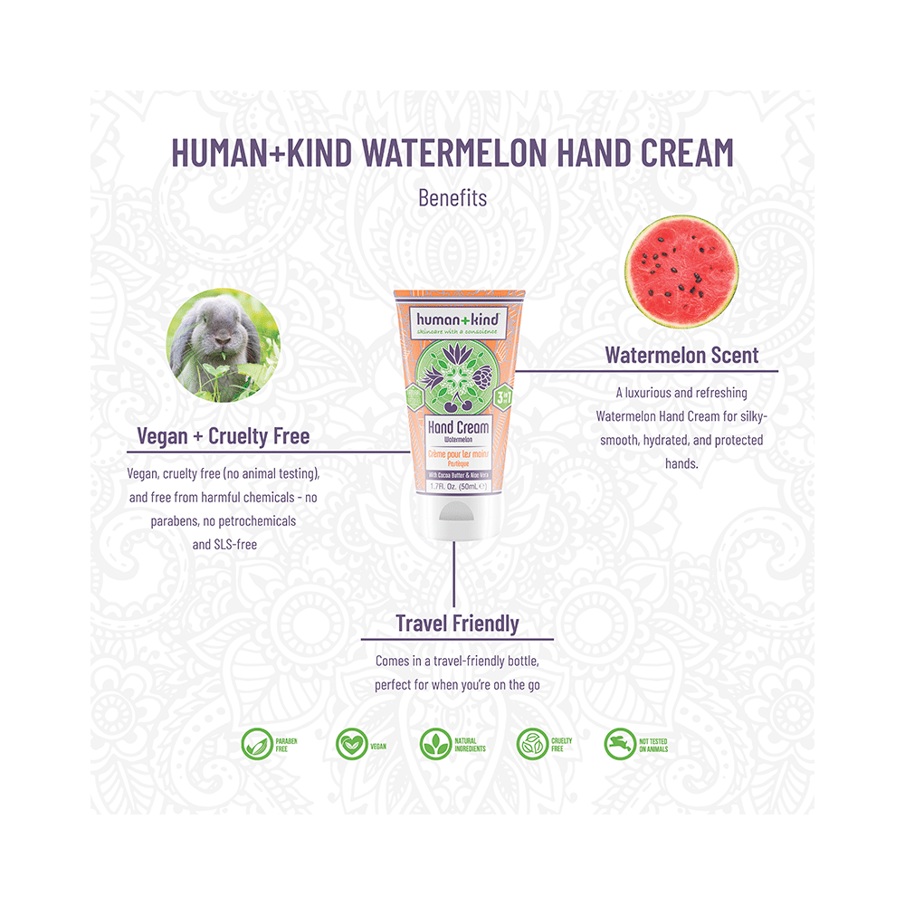 Human+Kind Hand Cream Watermelon - Image 5