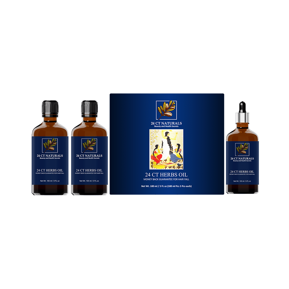 24 CT Naturals 24 CT Herbs Oil (100ml Each) - Image 1