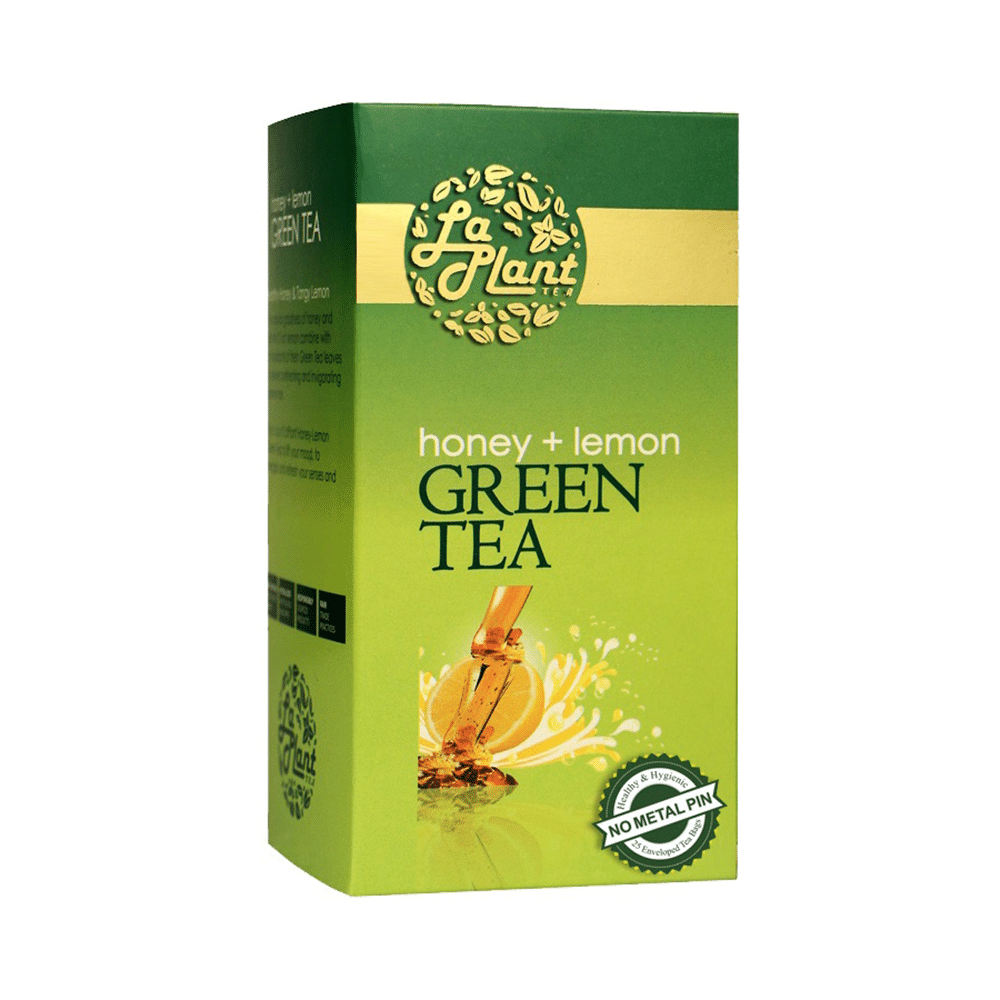 Laplant Honey+Lemon Green Tea Bag - Image 1