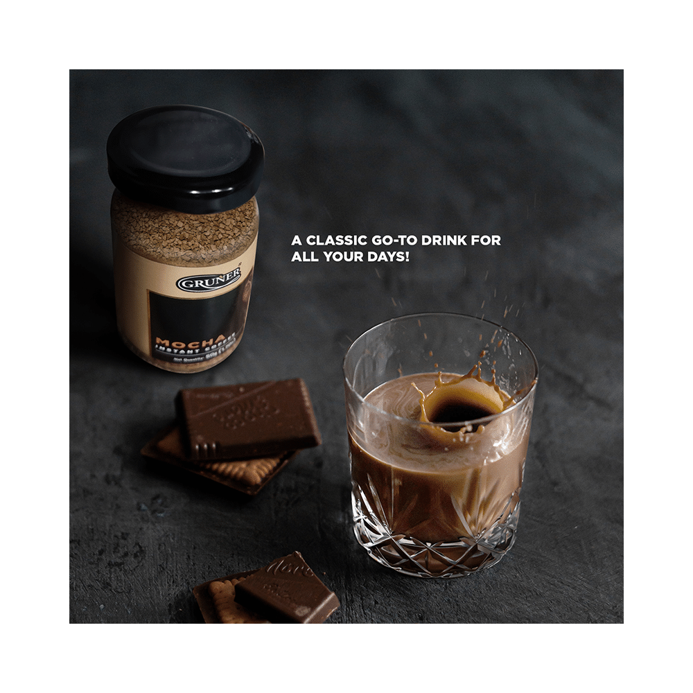 Gruner Mocha Instant Coffee - Image 3