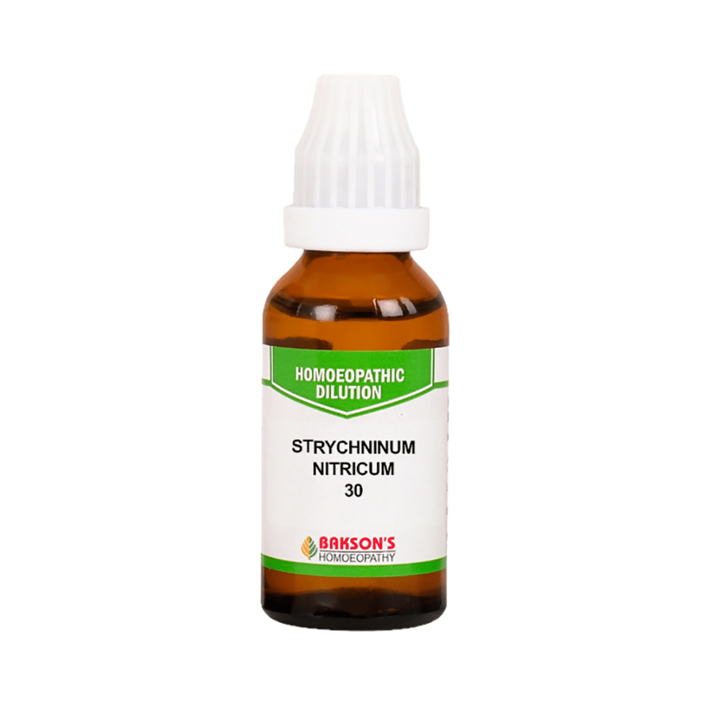 Bakson's Homeopathy Strychninum Nitricum Dilution 30 - Image 2