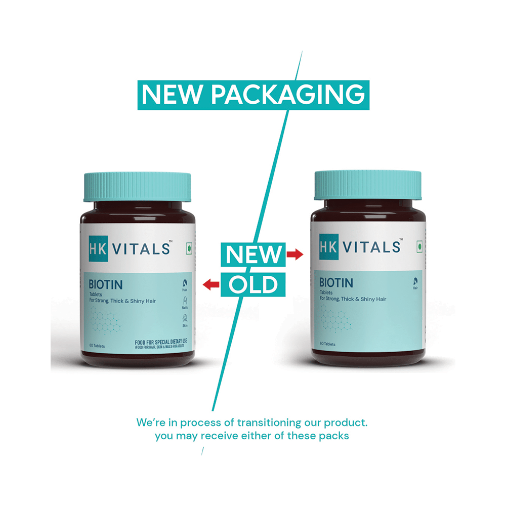 Healthkart HK Vitals Biotin 10000mcg Tablet for Hair Health - Image 3