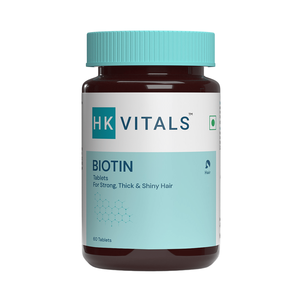 Healthkart HK Vitals Biotin 10000mcg Tablet for Hair Health
