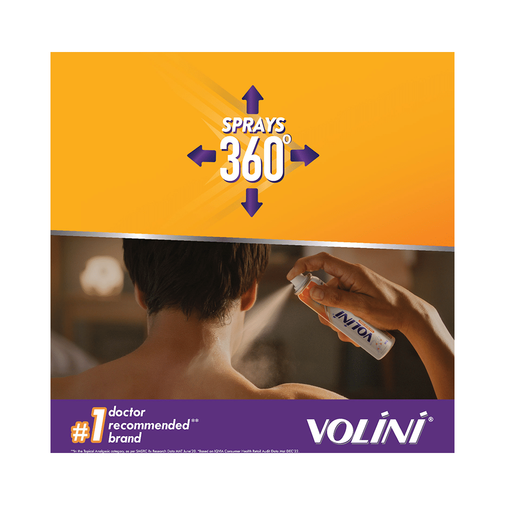 Volini Spray for Sprain, Muscle and Joint Pain Relief | Quick Action | Long-Lasting Relief - Image 8