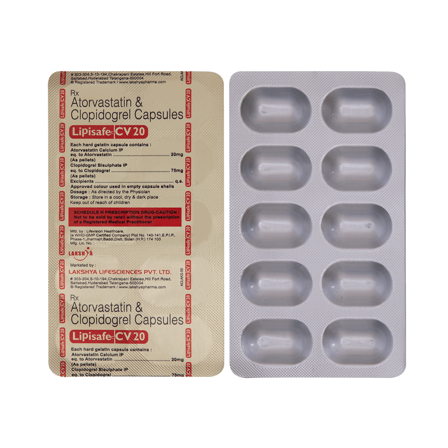 Lipisafe CV 20 Capsule