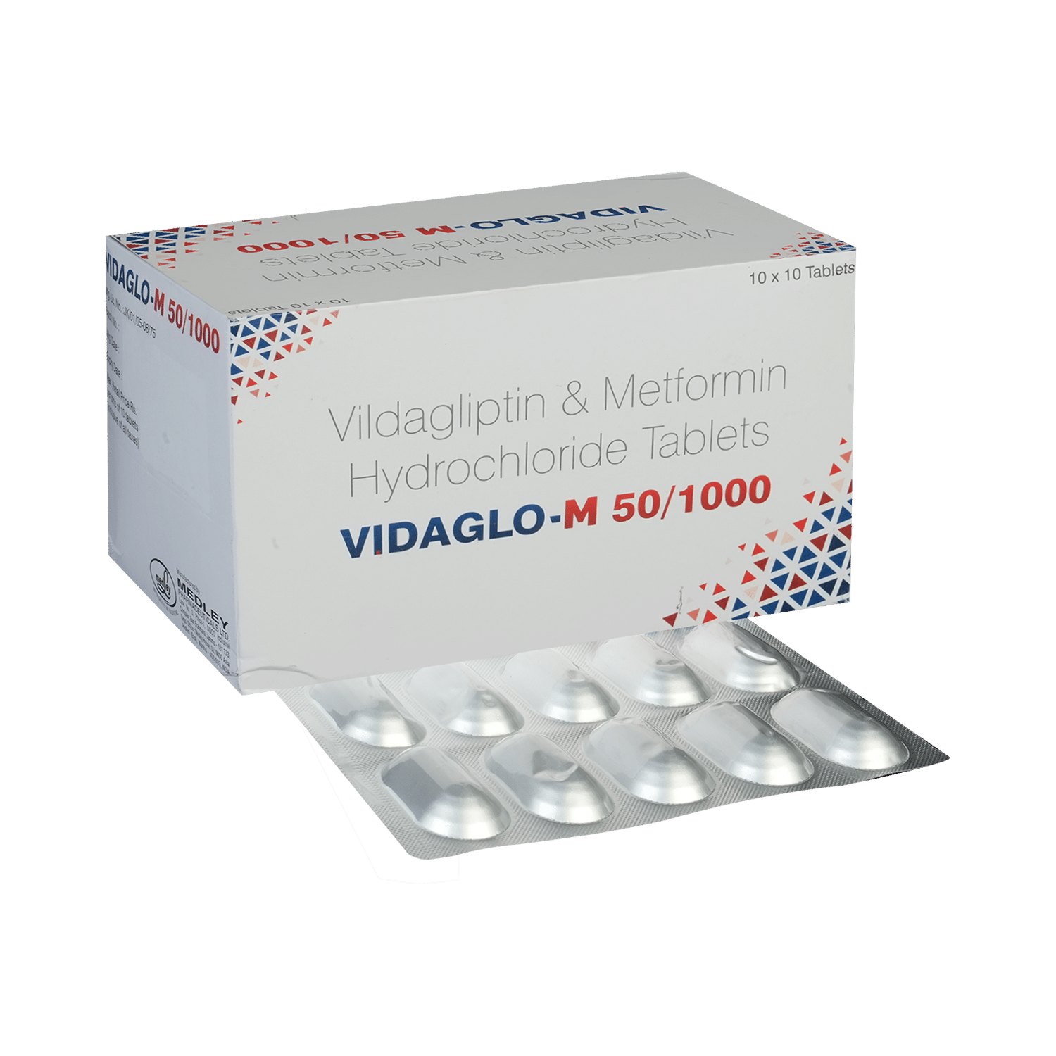 Vidaglo-M 50/1000 Tablet