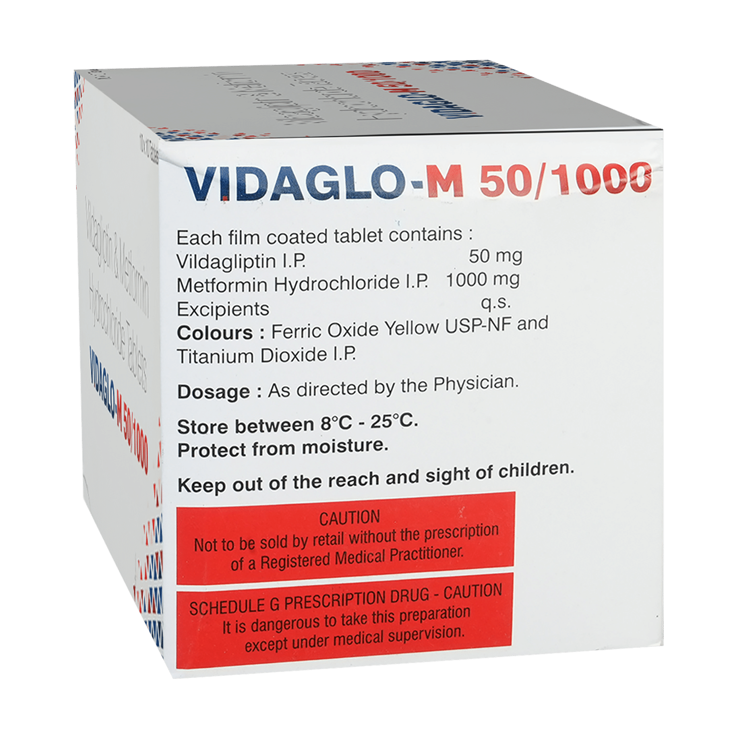 Vidaglo-M 50/1000 Tablet - Image 3