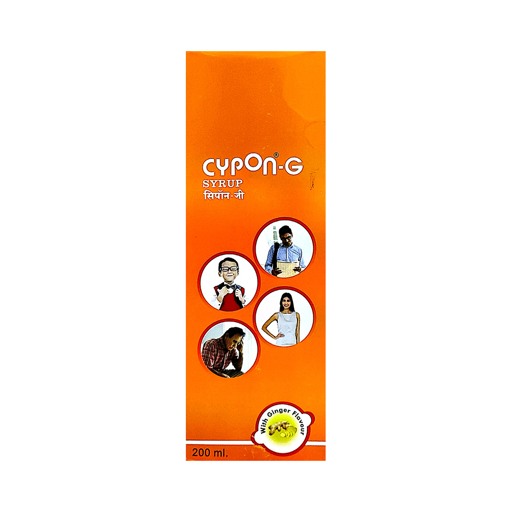 Cypon G Syrup Ginger - Image 1