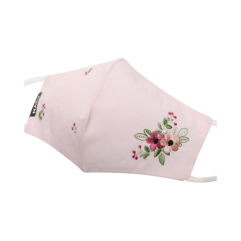 MASQ 4 Ply Face Mask for Women Large Multicolor Floral - Image 3