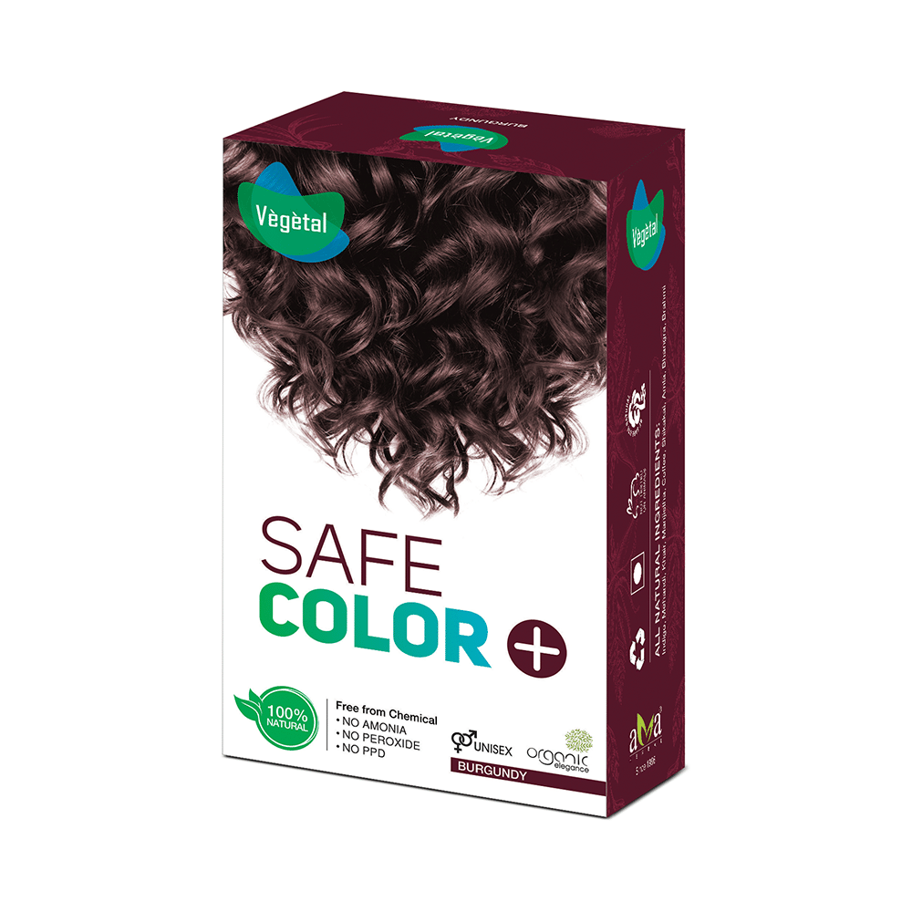 Vegetal Safe Color Sachet (50gm Each) Burgundy - Image 1