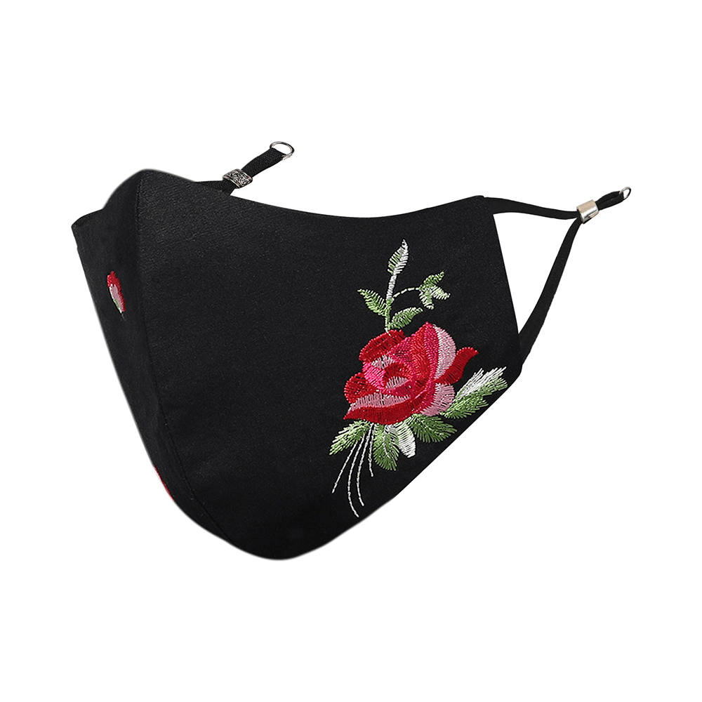 MASQ 4 Ply Face Mask for Women Large Multicolor Floral - Image 9