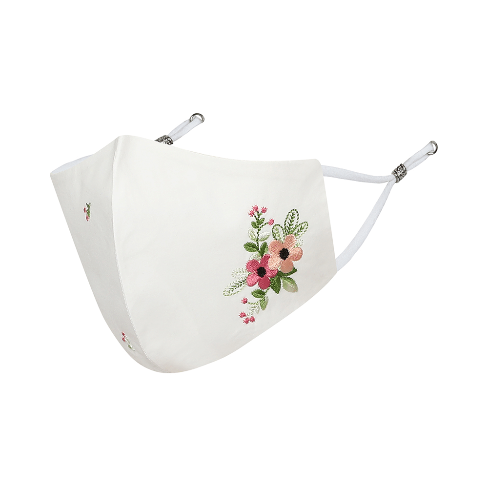 MASQ 4 Ply Face Mask for Women Large Multicolor Floral - Image 8