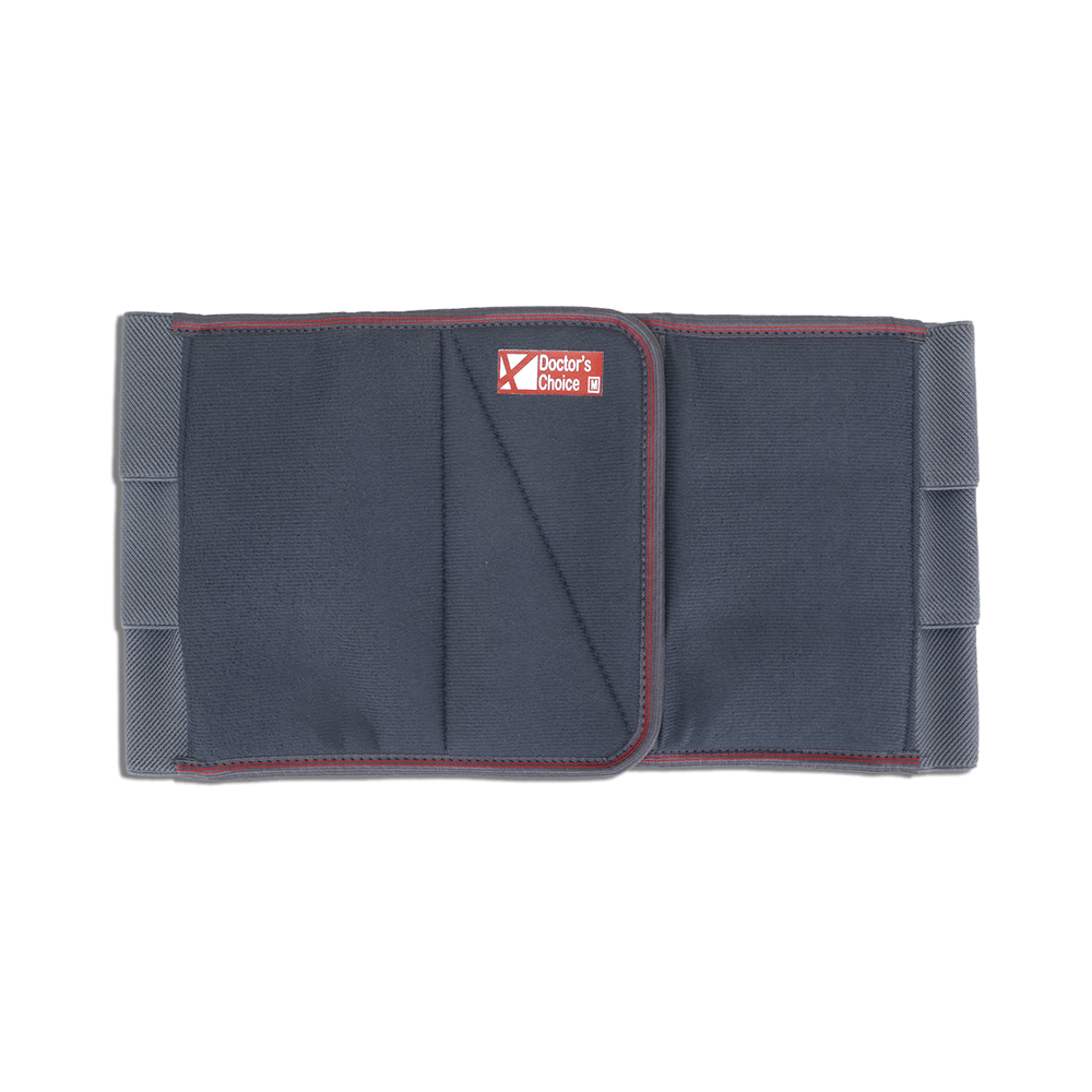 Dgarys Elastic Abdominal Belt After Delivery for Tummy Reduction Belt For Pregnant Women Small Grey - Image 4