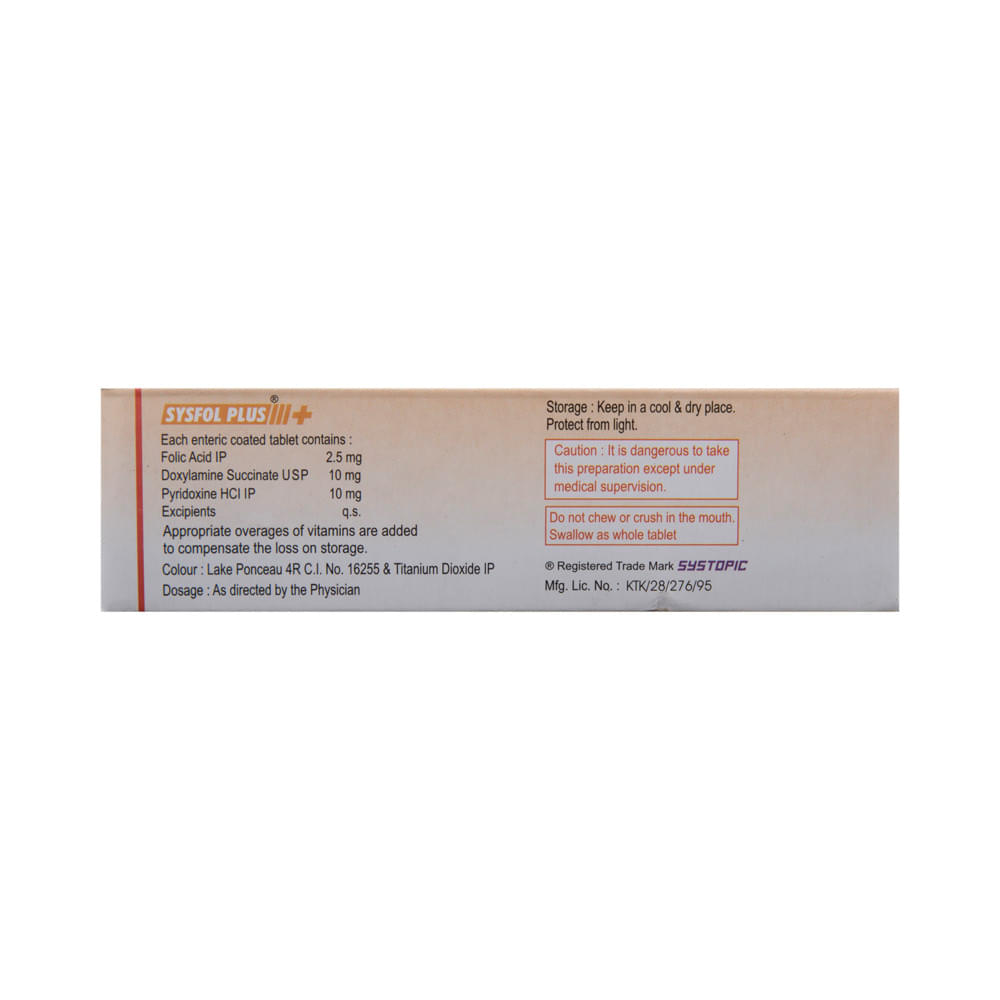 Sysfol Plus Tablet - Image 3