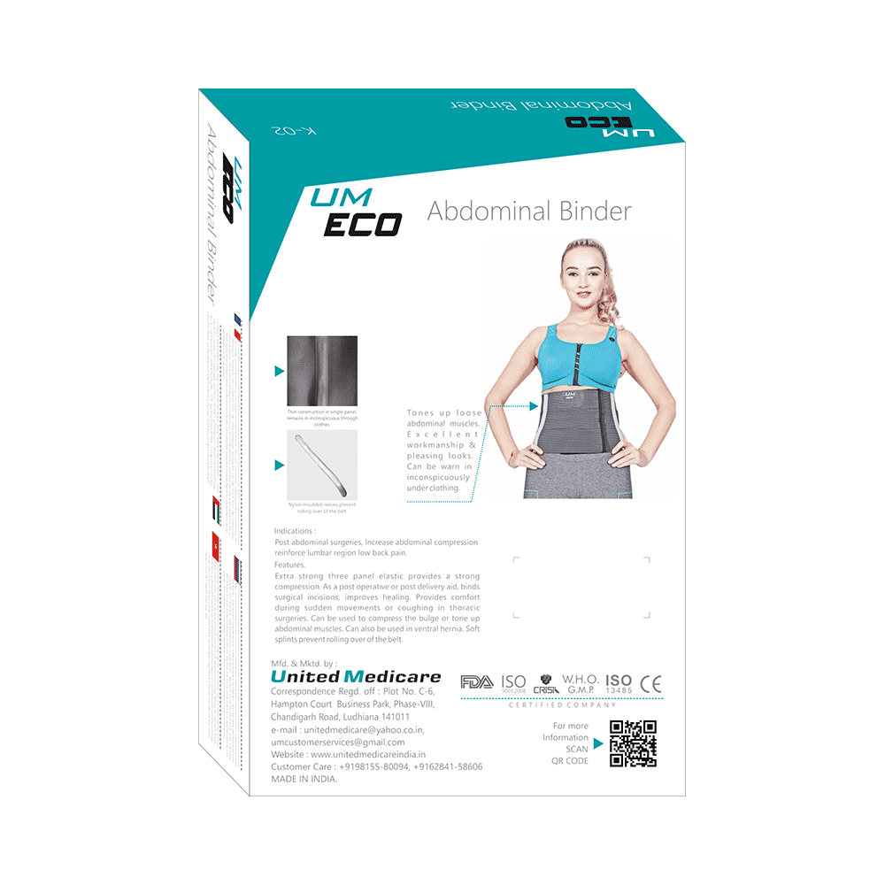 United Medicare Um Eco Abdominal Binder Medium - Image 2