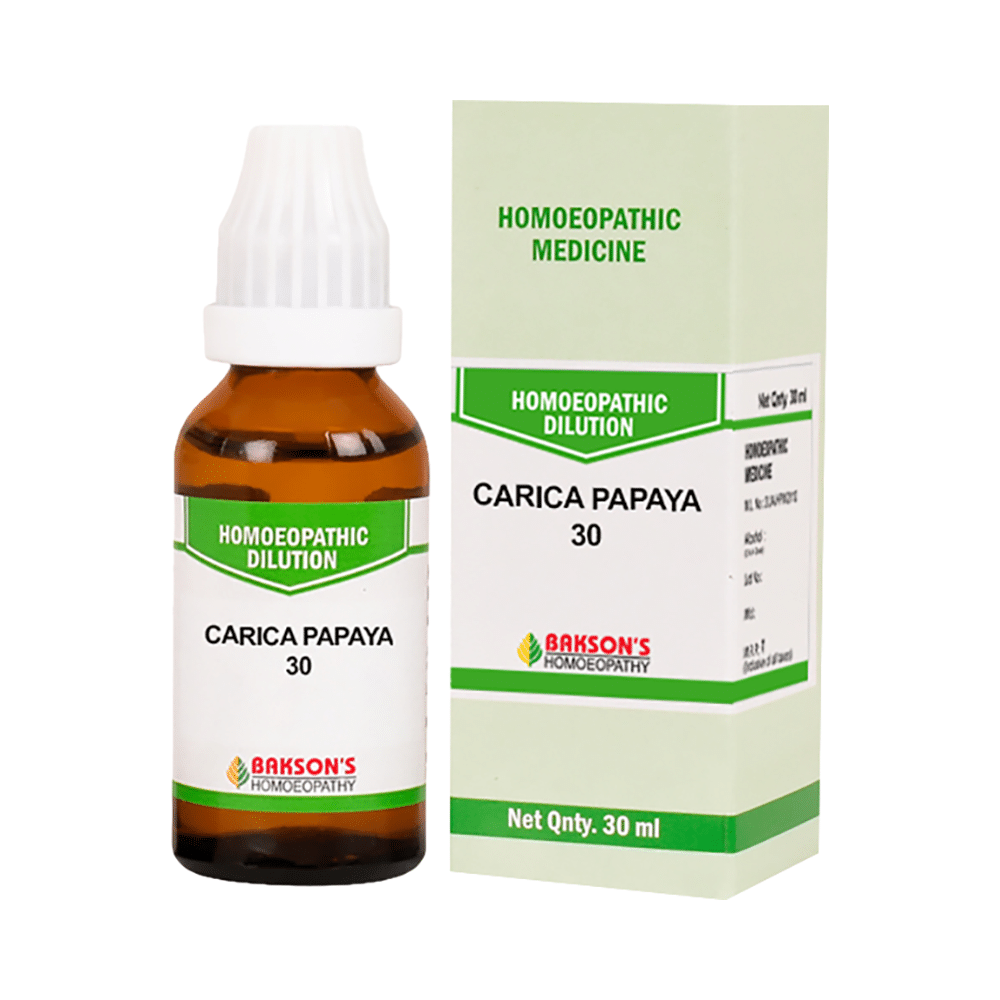 Bakson's Homeopathy Carica Papaya Dilution 30 - Image 1