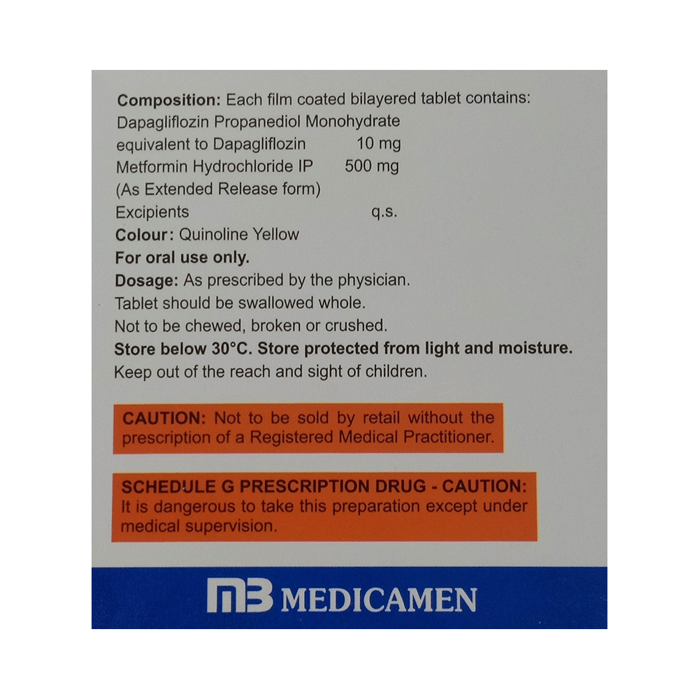 Dapica M 5/500 Tablet ER - Image 2