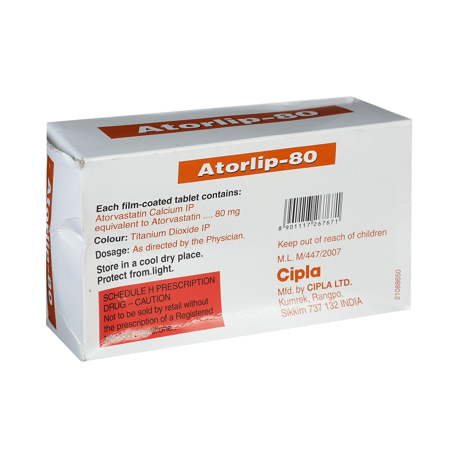 Atorlip 80 Tablet - Image 3
