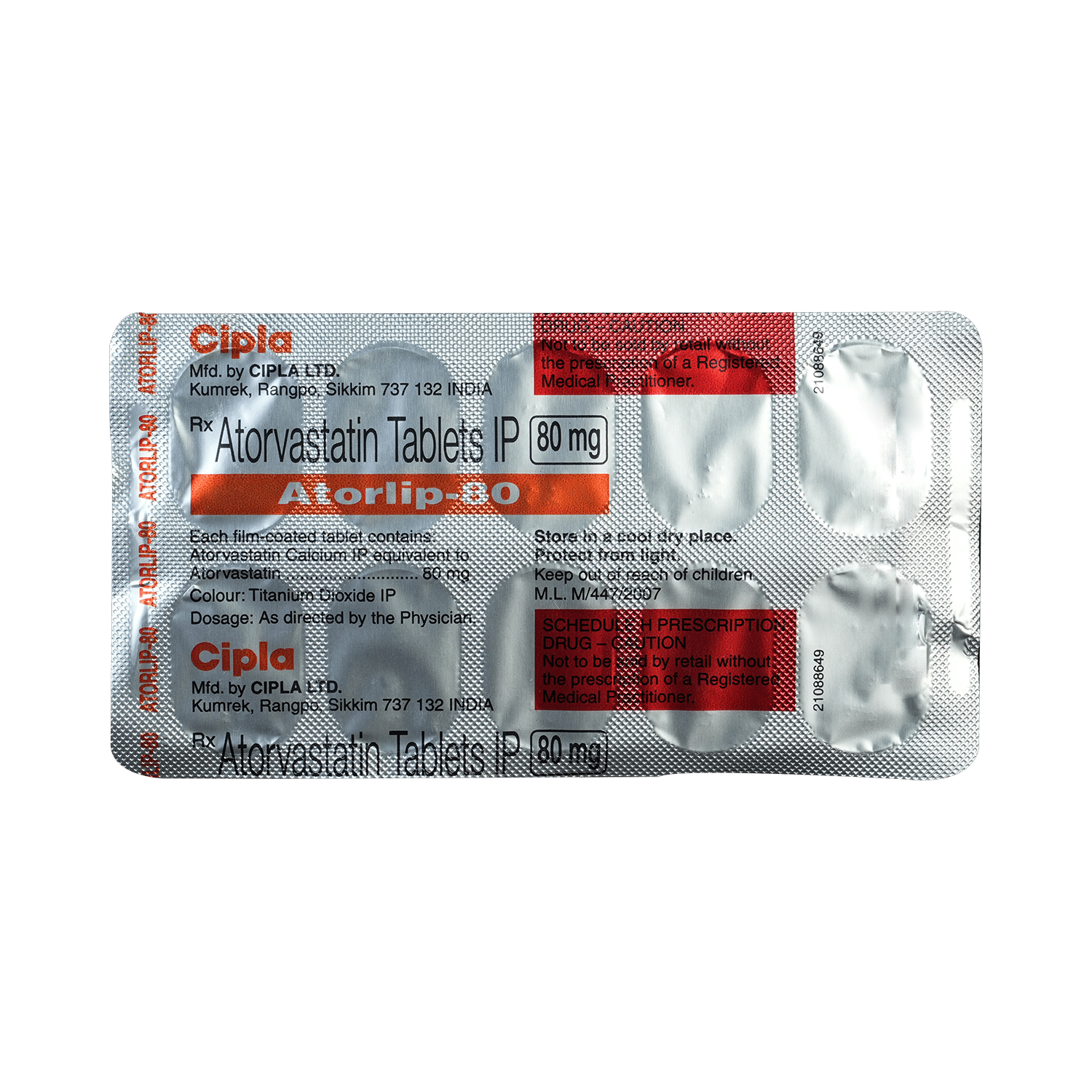 Atorlip 80 Tablet - Image 5