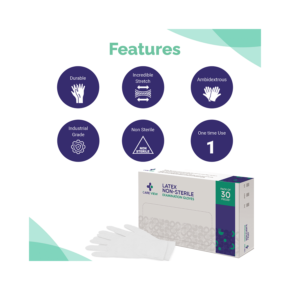 Care View Latex Non-Sterile Examination Glove - Image 6