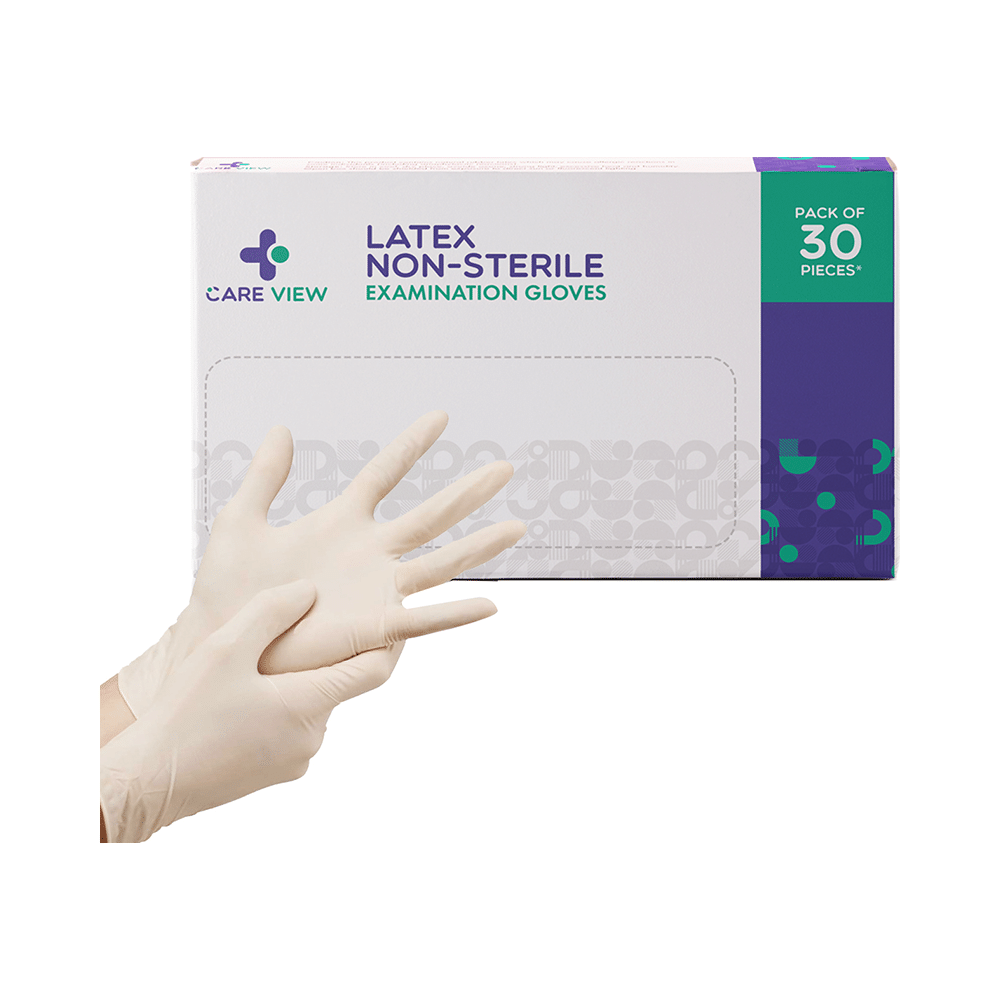 Care View Latex Non-Sterile Examination Glove - Image 1