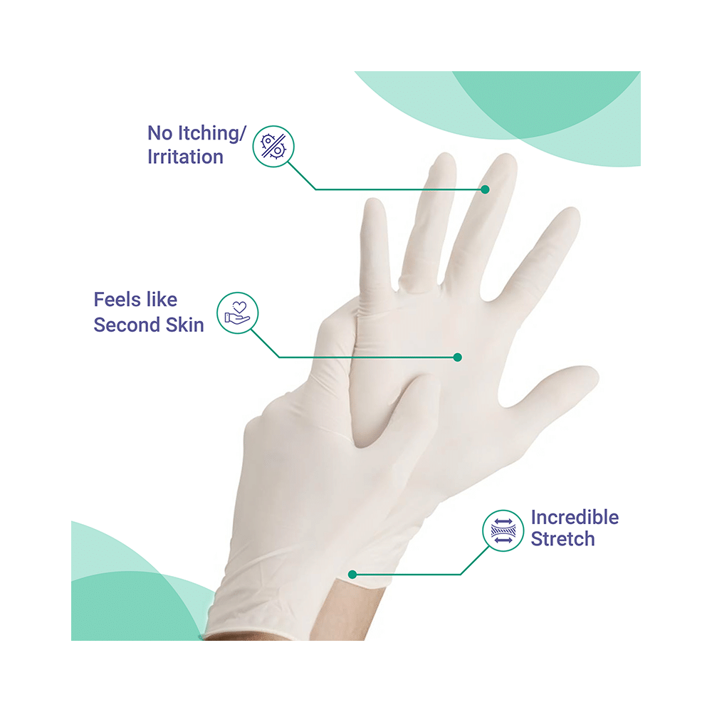 Care View Latex Non-Sterile Examination Glove - Image 2