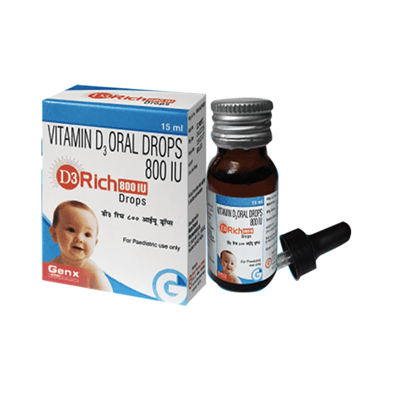 D3 Rich 800IU Oral Drops