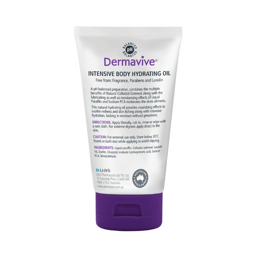 Dermavive Intensive Body Hydrating Oil - Image 2