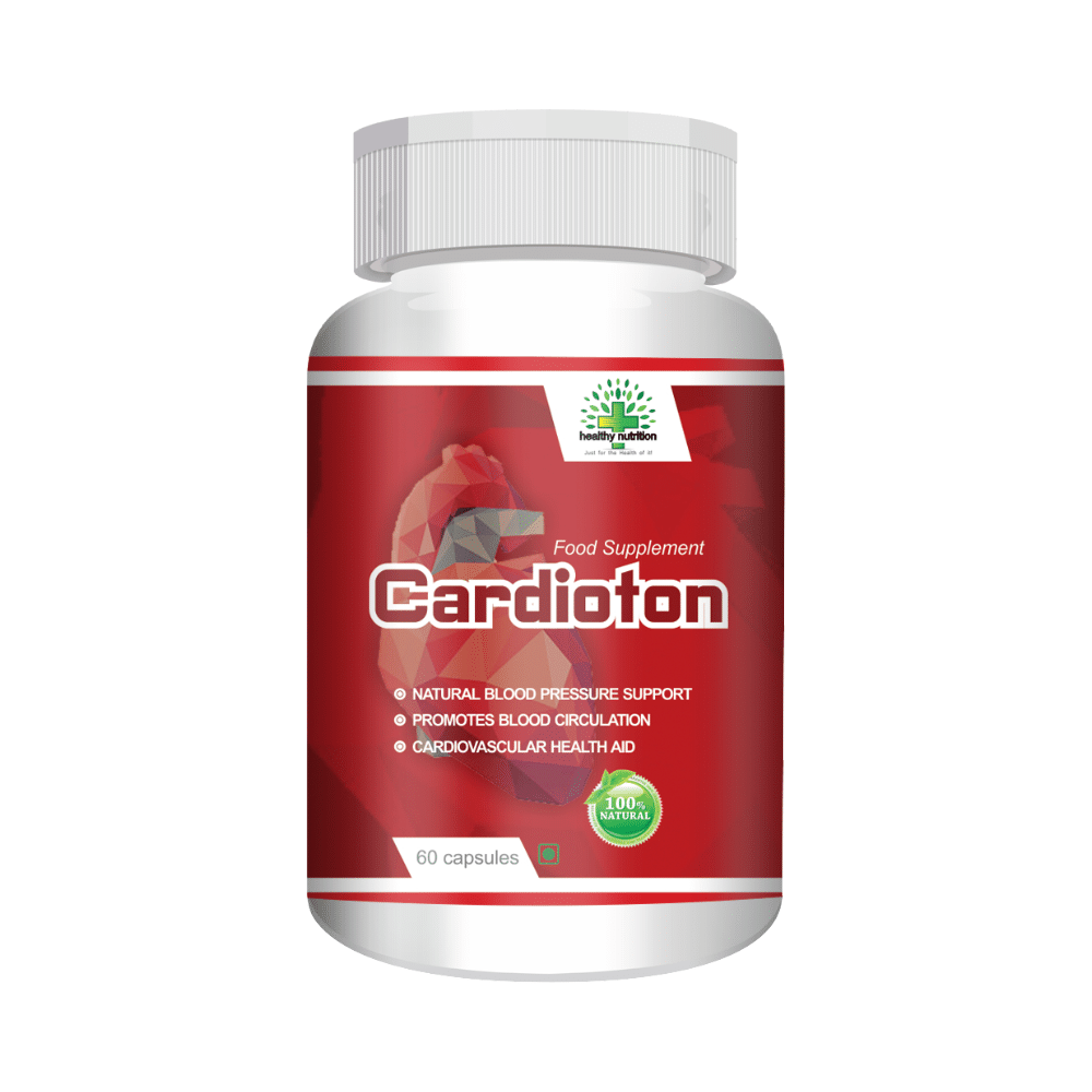 Healthy Nutrition Cardioton for Heart Health, BP & Blood Circulation | Capsule - Image 1