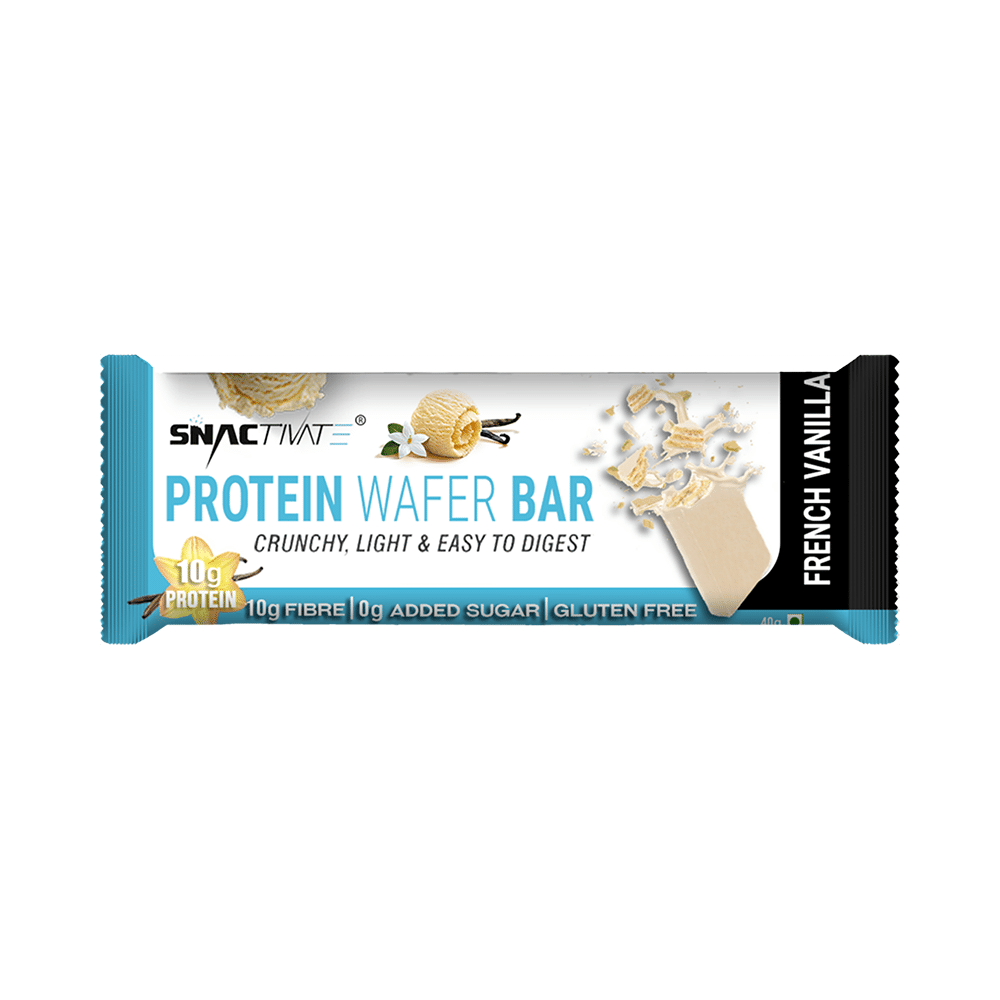 Snactivate Protein Wafer Bar (40gm Each) French Vanilla - Image 2