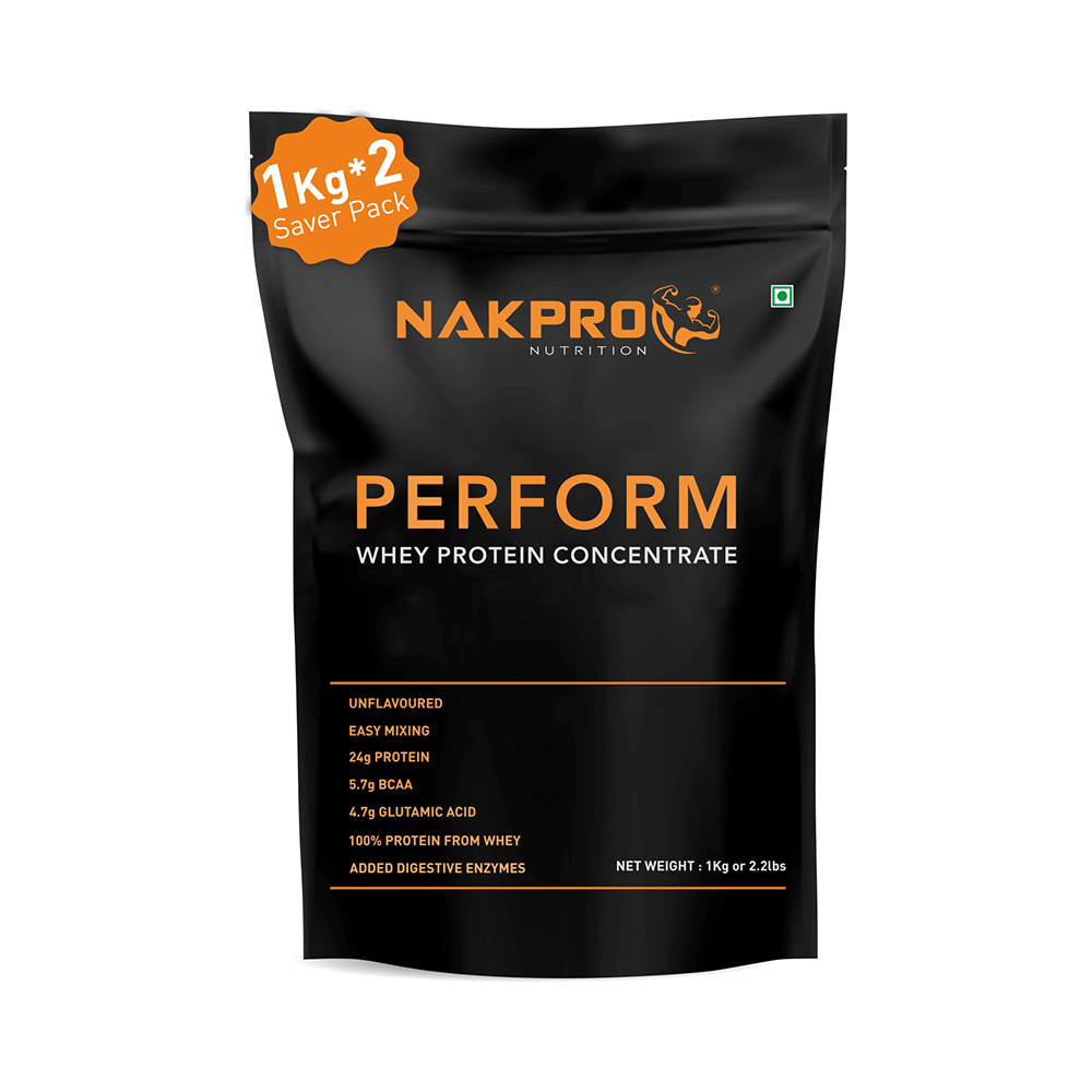 Nakpro Nutrition Perform Whey Protein Concentrate Unflavored - Image 1