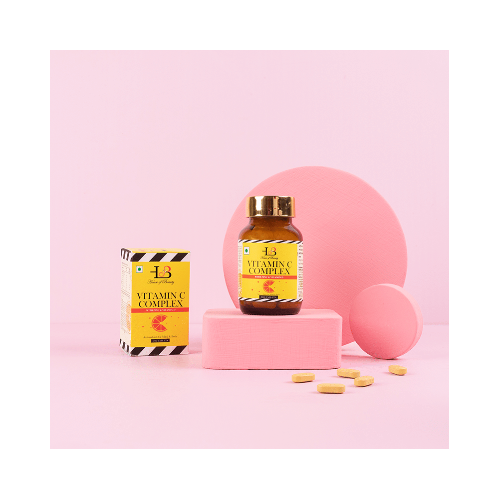 House of Beauty Vitamin C Complex with Zinc & Vitamin D Tablet - Image 5