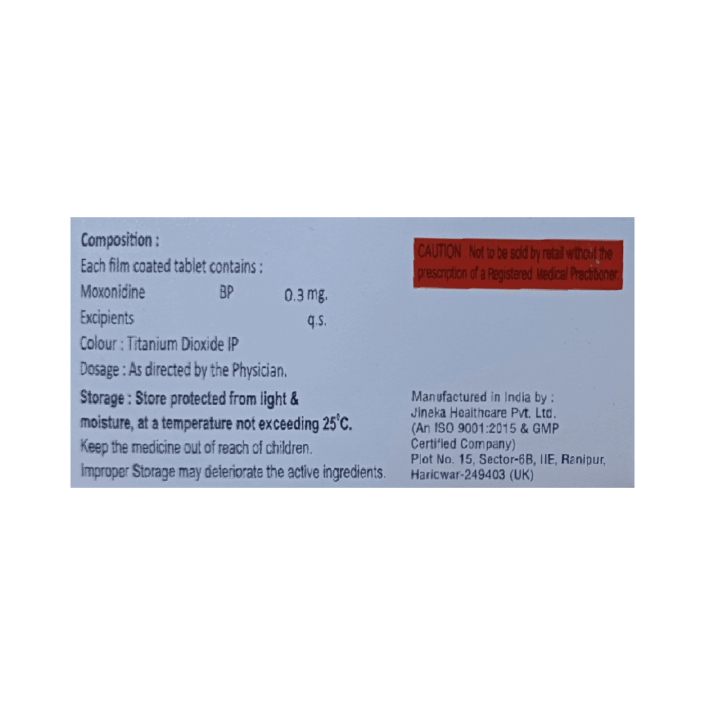 Vrinidine 0.3 Tablet - Image 2